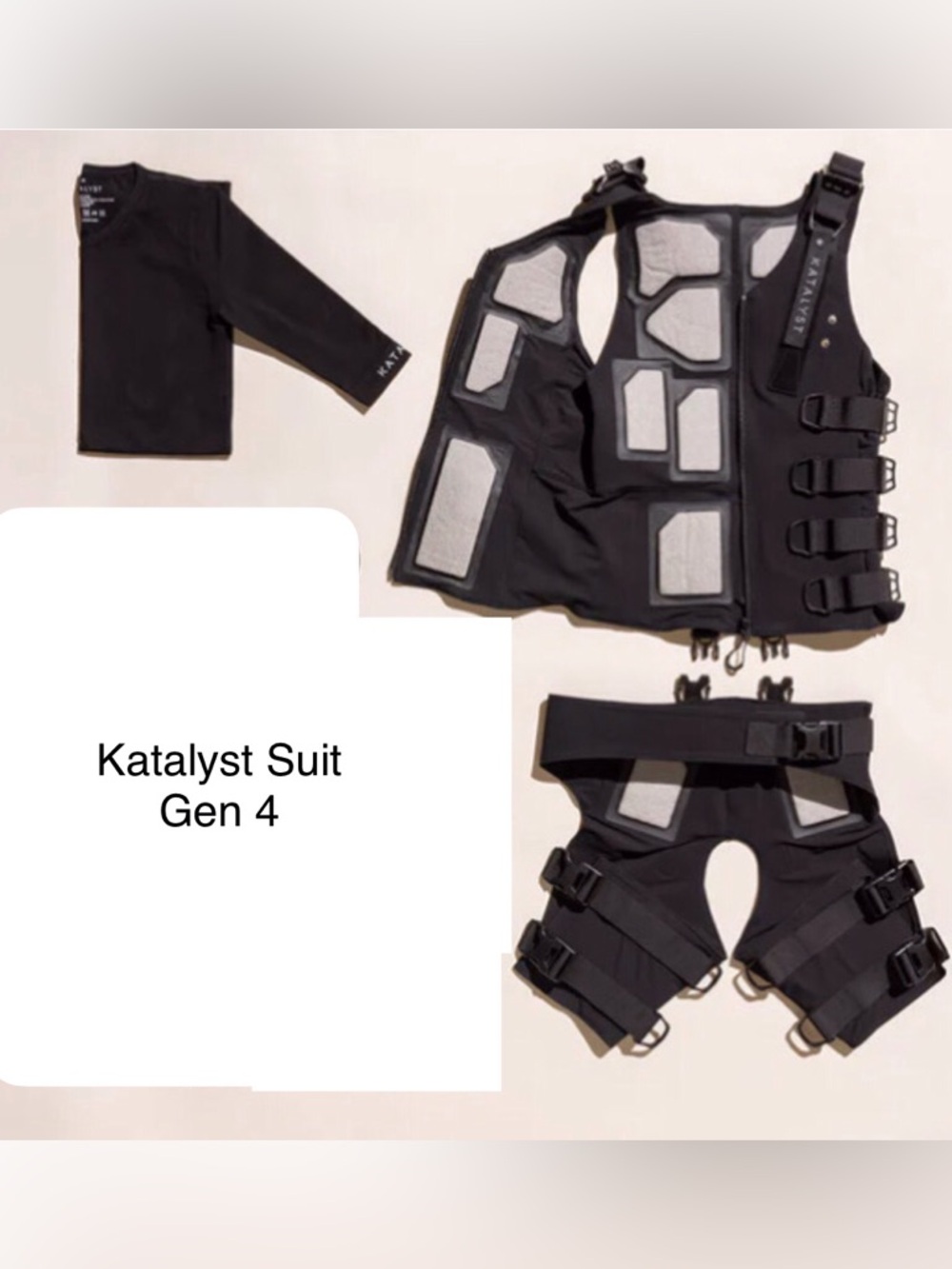 Katalyst Gen 4 EMS Suit Bundle (Vest + Shorts + Base Layers) — Read Description